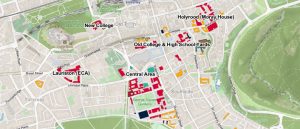 EDINA - campus map